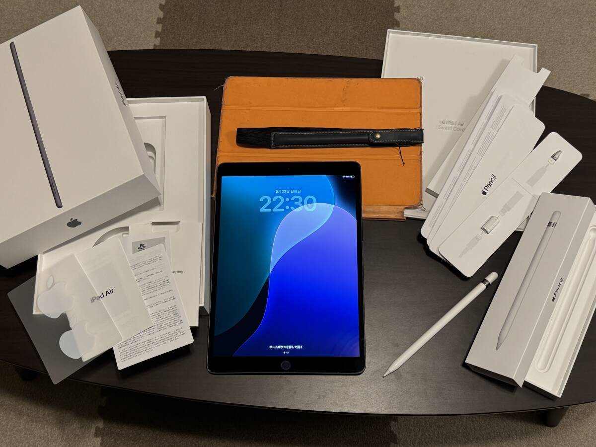 iPad Air 第3世代 64GB + Apple Pencil セット(スペースグレイ iPad Air 第3世代 64GB + Apple Pencil セット(スペースグレイ