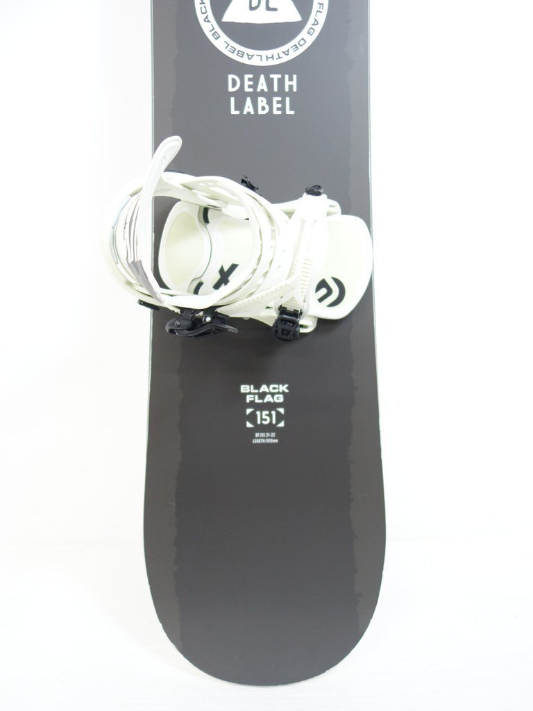 Yahoo!オークション - 中古 21/22 DEATH LABEL BLACK FLAG 151cm Yahoo!オークション - 中古 21/22 DEATH LABEL BLACK FLAG 151cm