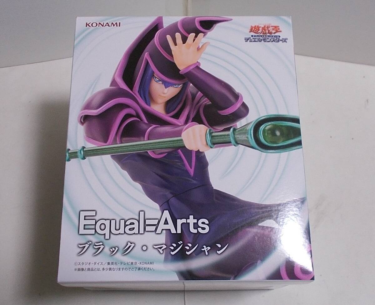 コナミアミューズメント 遊戯王カードゲーム Equal Arts ブラック・マジシャン フィギュア