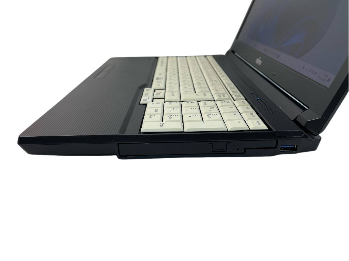 富士通 LIFEBOOK A577/R ビジネスノート Intel Core i5-7300U メモリ8GB+SSD256GB+DVD 15.6型FHD Win11 ノートパソコン A577R5-6