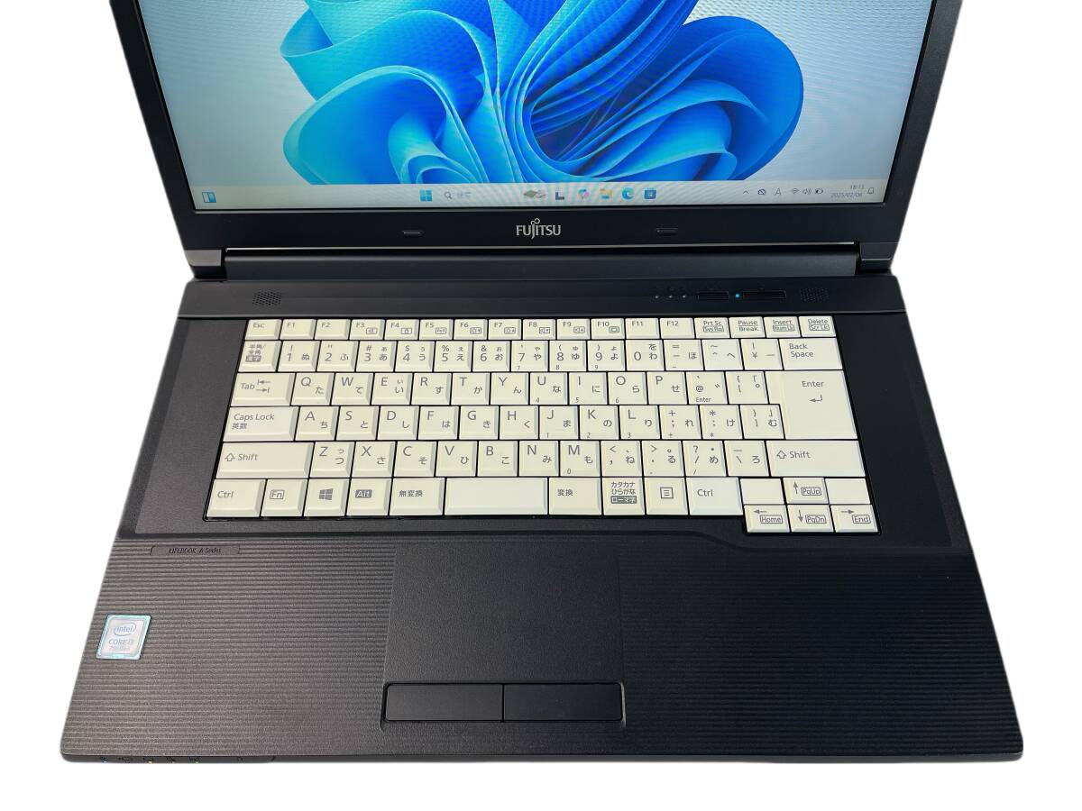 富士通 LIFEBOOK A577/R ビジネスノート Intel Core i3-7100U メモリ8GB+SSD256GB+DVD 15.6型HD Win11 ノートパソコン A577R3-3_画像2