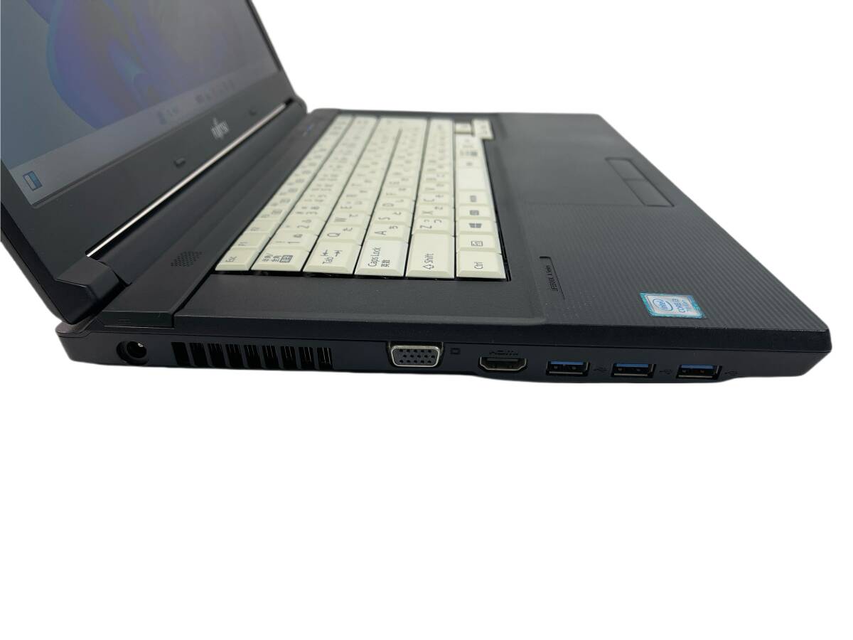 富士通 LIFEBOOK A577/R ビジネスノート Intel Core i3-7100U メモリ8GB+SSD256GB+DVD 15.6型HD Win11 ノートパソコン A577R3-3_画像4