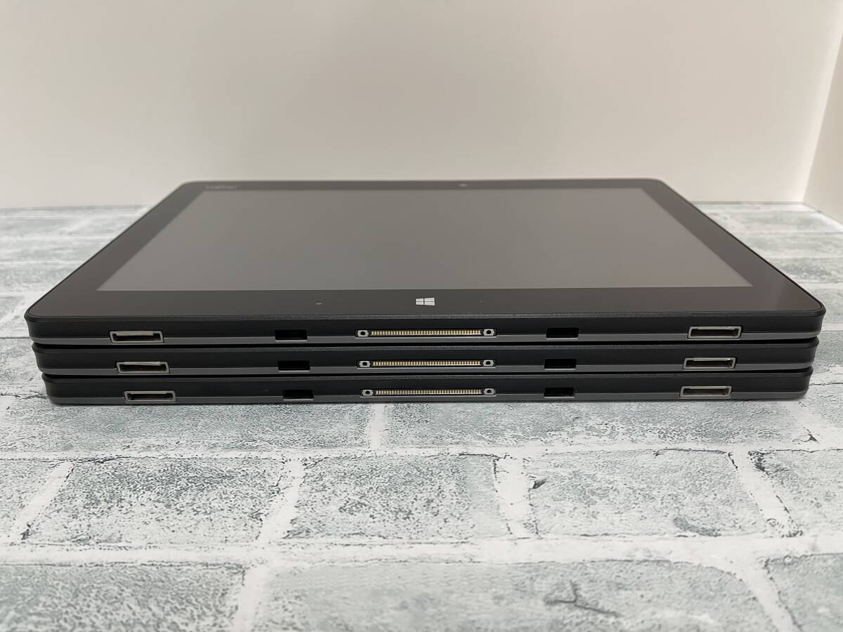 【ジャンク】富士通 ARROWS Tab Q616/P タブレット まとめ3台セット Intel Core m7-6Y75 メモリ4GB 11.6型FHD BIOS起動可 ◎1738_画像3