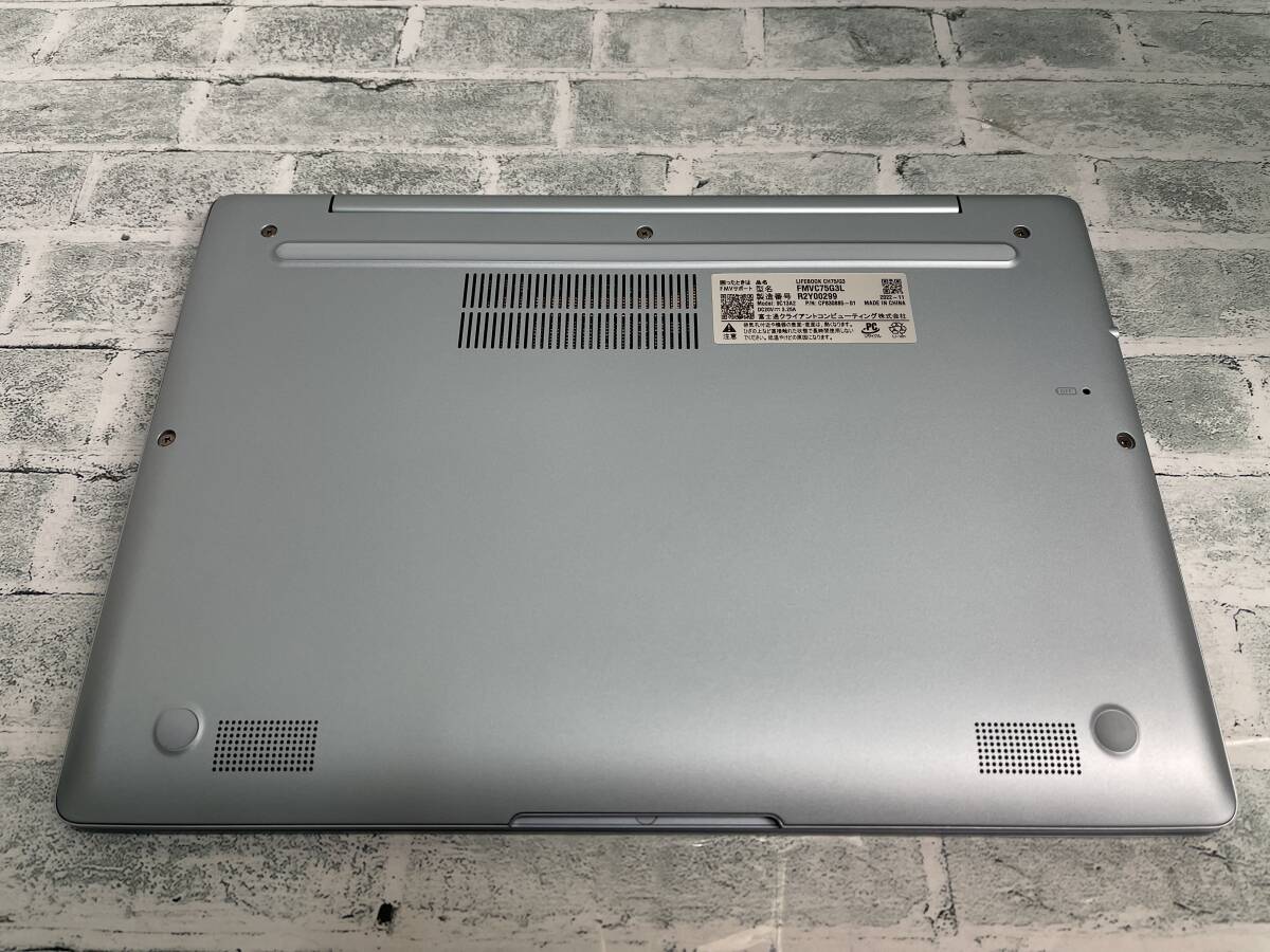 富士通 LIFEBOOK CH75/G3 ノートパソコン 第12世代Intel Core i5-1240P メモリ8GB+SSD256GB 指紋認(rèn)証 13.3型WUXGA Win11 送料無(wú)料 N7J927