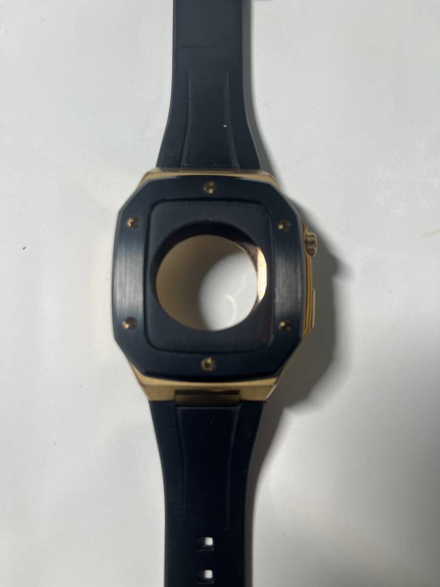 apple watch アップルウォッチ バンド ステンレス ケースカバー 一体型 _画像2