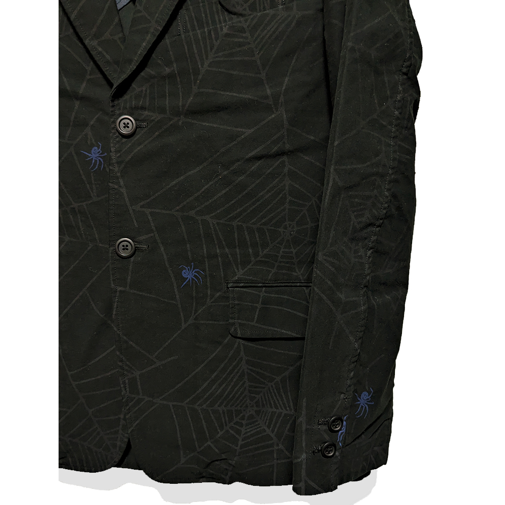 RUDE GALLERY BLACK REBEL 20AW Spider сеть рисунок выставить костюм 5 как новый ... гнездо Rude Gallery 