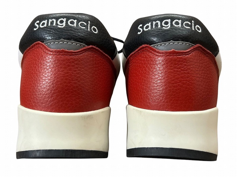 бесплатная доставка очень редкий ограничение 99 пара Sangacio солнечный gachoJESUS.Limited Edition Limited Edition телячья кожа кожа спортивные туфли обувь 28.5cm
