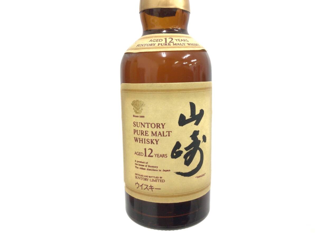 お待たせ! ウイスキー whisky サントリー 山崎 12年 ピュアモルト ミニ ウイスキー