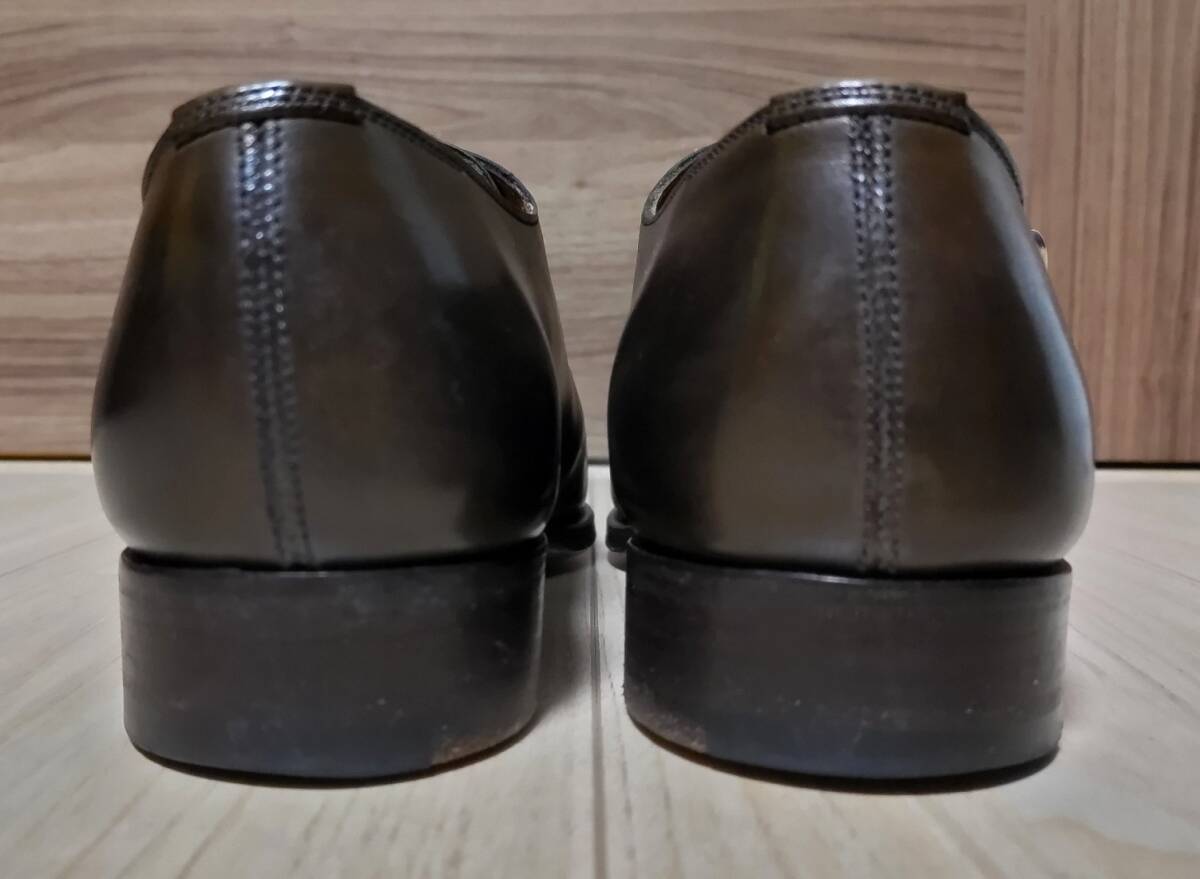 エドワードグリーン EDWARD GREEN 6.5 D82 フルハム FULHAM（ドーバーのダブルモンク仕様） _画像4