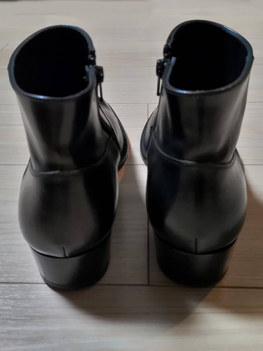  солнечный rolan Париж SAINT LAURENT PARIS боковой Zip ботинки 41 BOXER