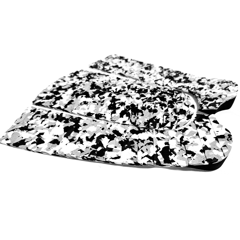 新品★3ピースロゴ無し サーフボードデッキパッド 色:カモフラグレー(グレー迷彩柄) サーフィン _画像3