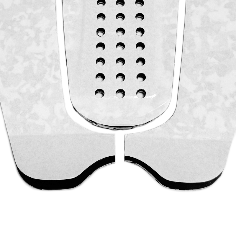 新品★3ピースロゴ無し サーフボードデッキパッド 色:カモフラグレー(グレー迷彩柄) サーフィン _画像6