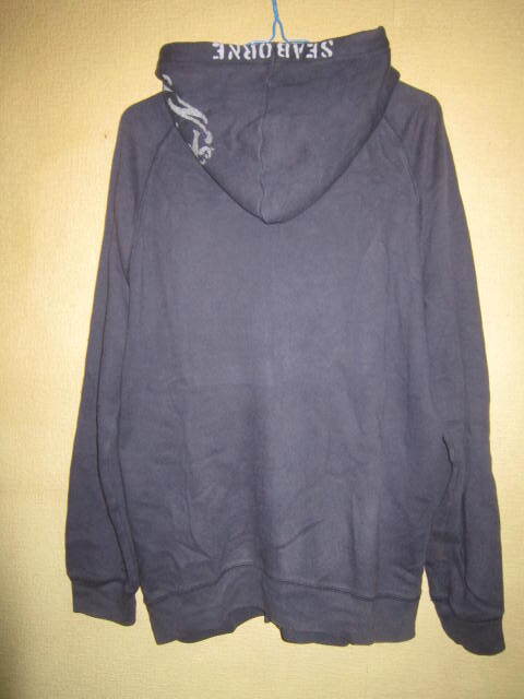 超レア！ Gap SEA BORNE ギャップ フルZIP ラグラン スウェット パーカー 紺 M NAVY