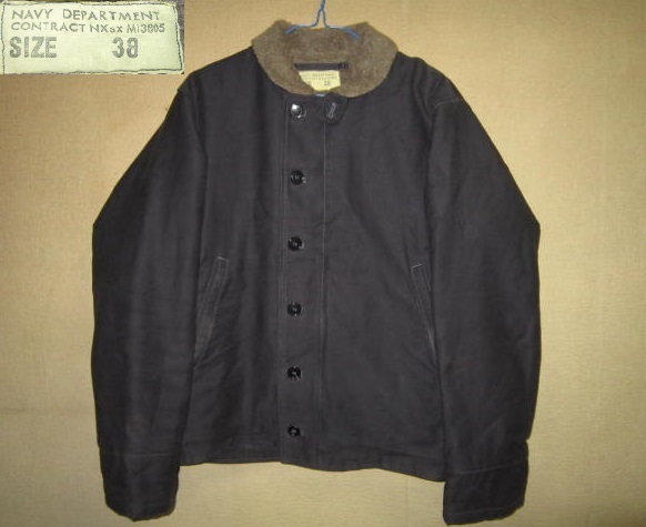 超レア！ BUZZ RICKSON'S バズリクソンズ N-1 デッキジャケット 38 BR10996 東洋エンタープライズ バズリクソン アルパカ