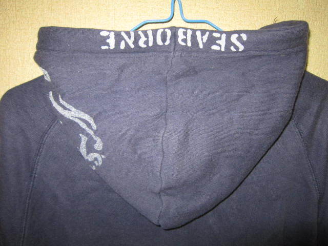超レア！ Gap SEA BORNE ギャップ フルZIP ラグラン スウェット パーカー 紺 M NAVY