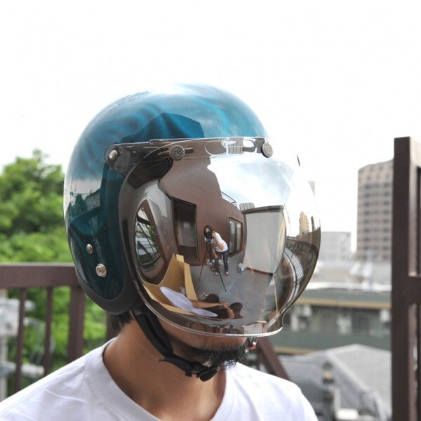 72JAM　開閉式コンビンエントバブルシールド　(FMクリアーシルバー) JCBN-02