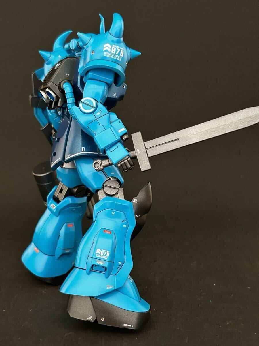 改修塗装済み完成品 MG 1/100 MS-07B-3 グフカスタム (機動戦士 改修塗装済み完成品 MG 1/100 MS-07B-3 グフカスタム (機動戦士