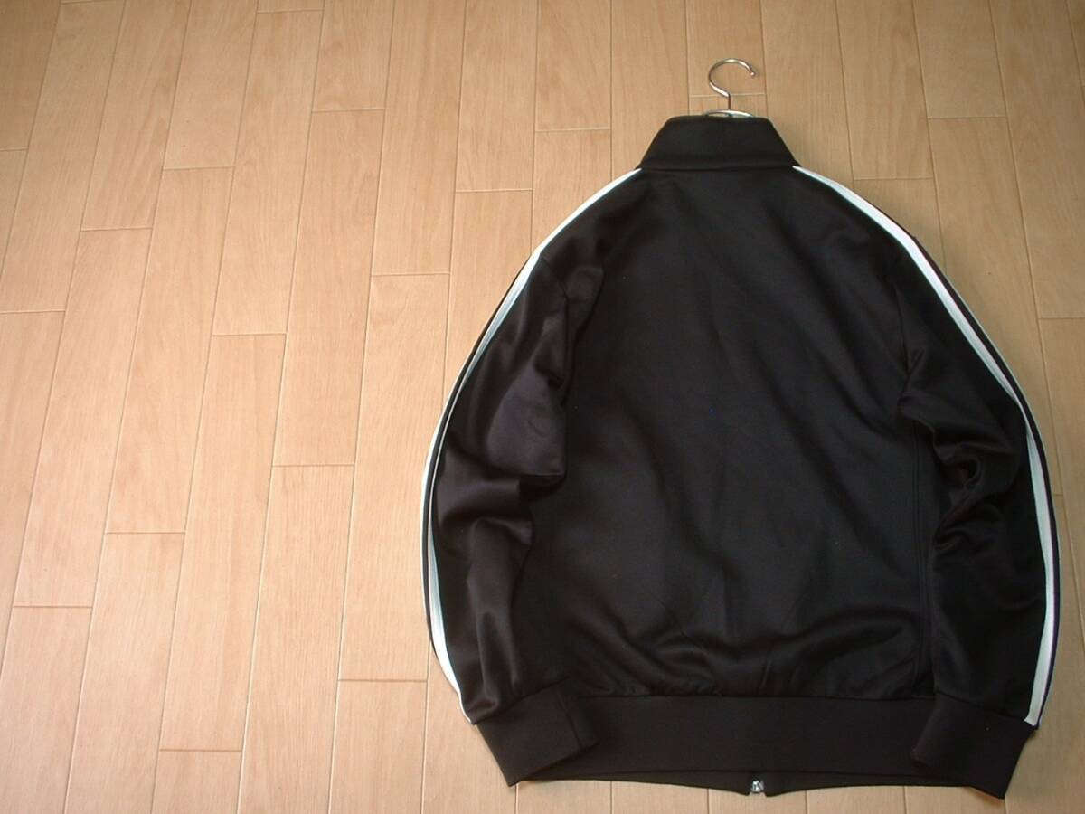ADIDAS ORIGINALSジャージトップ美品L黒ブラックx白ホワイト3 ADIDAS ORIGINALSジャージトップ美品L黒ブラックx白ホワイト3