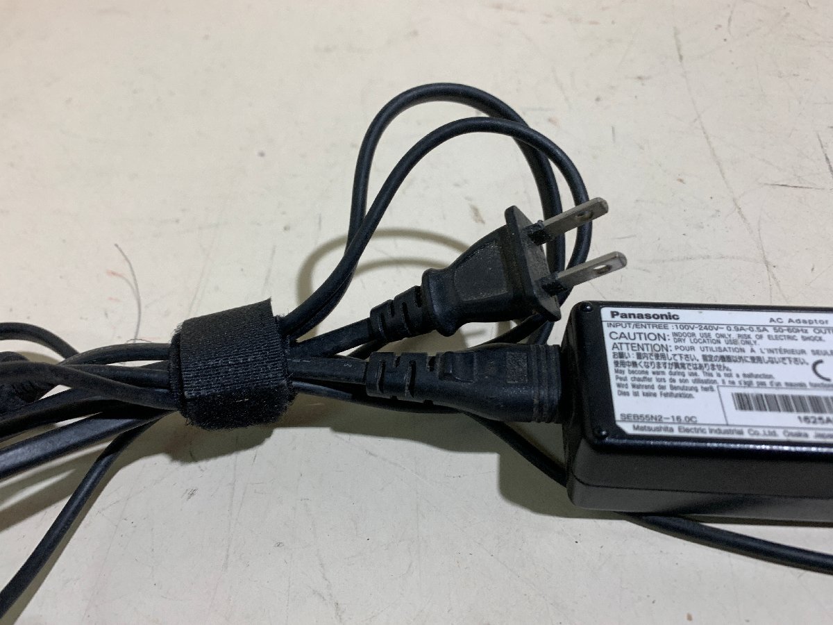Panasonic パナソニック ノートパソコン用 ACアダプタ CF-AA1625A M4 100V-240V~ 0.9A-0.5A 50-60Hz 16V 2.5A