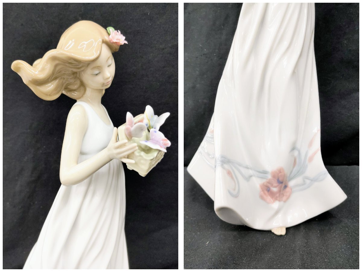 リヤドロ 妖精 ベルLLADRO 廃盤絶版品 宝物 綺麗 置物 人形 美術 リヤドロ 妖精 ベルLLADRO 廃盤絶版品 宝物 綺麗 置物 人形 美術