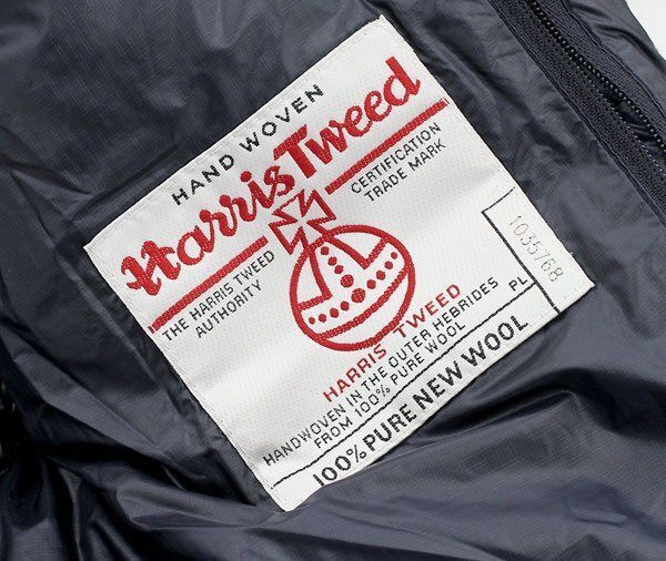 THE NORTH FACE/ザノースフェイス Harris Tweed ダウンジャケット ND2463N ネイビー ハリスツイード 光電子ダウン