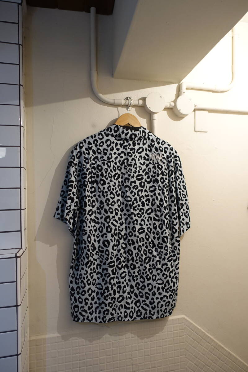 WIND AND SEA WINDANDSEA × MINEDENIM マインデニム 半袖　シャツ　総柄　レーヨン　アロハシャツ　未使用　サイズ3