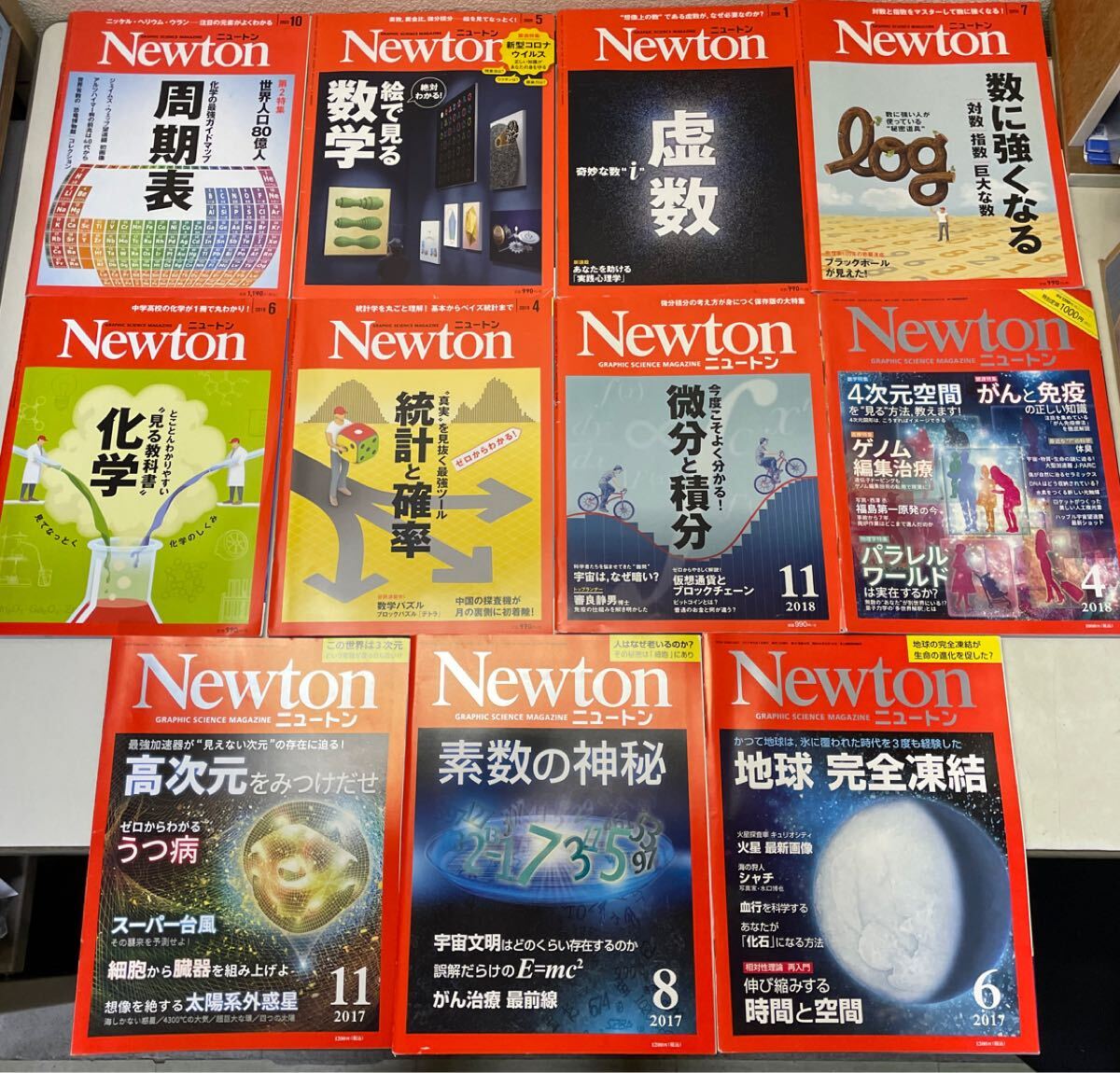 V00○ニュートン 28冊 別冊 増刊 まとめ売り 雑誌 2009年 2010年