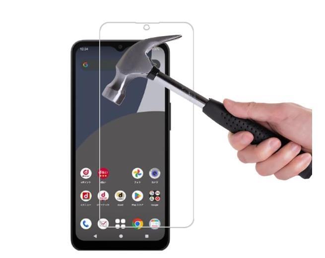 ２枚セット AQUOS wish4 ガラス 旭硝子 保護フィルム SH-52E アクオス ウィッシュ4 aquos wish 4 強化 ガラス 指紋防止 液晶 保護_画像4