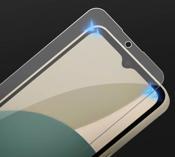 ２枚セット AQUOS wish4 ガラス 旭硝子 保護フィルム SH-52E アクオス ウィッシュ4 aquos wish 4 強化 ガラス 指紋防止 液晶 保護_画像2