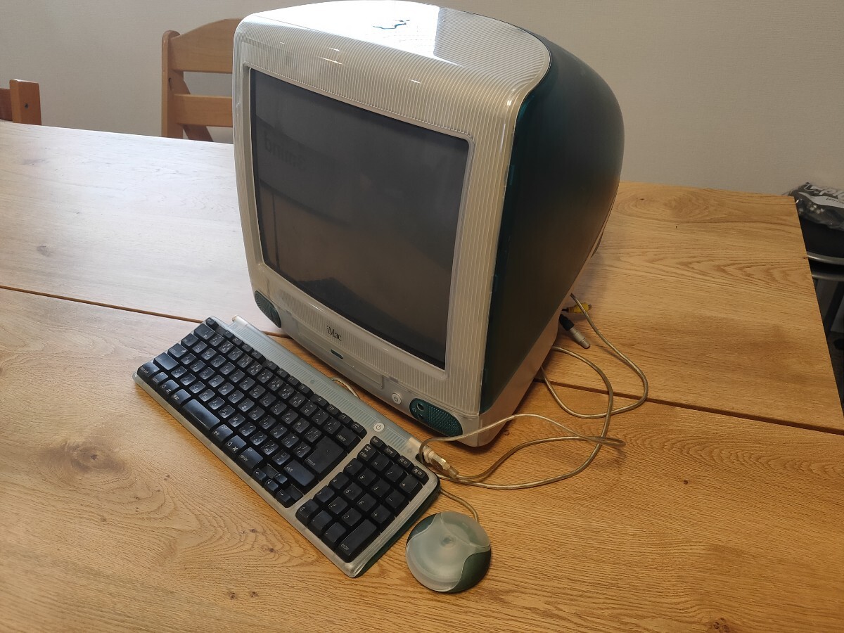 美しい 初代iMac G3 ボンダイブルー ジャンク デスクトップPC 美しい 初代iMac G3 ボンダイブルー ジャンク デスクトップPC