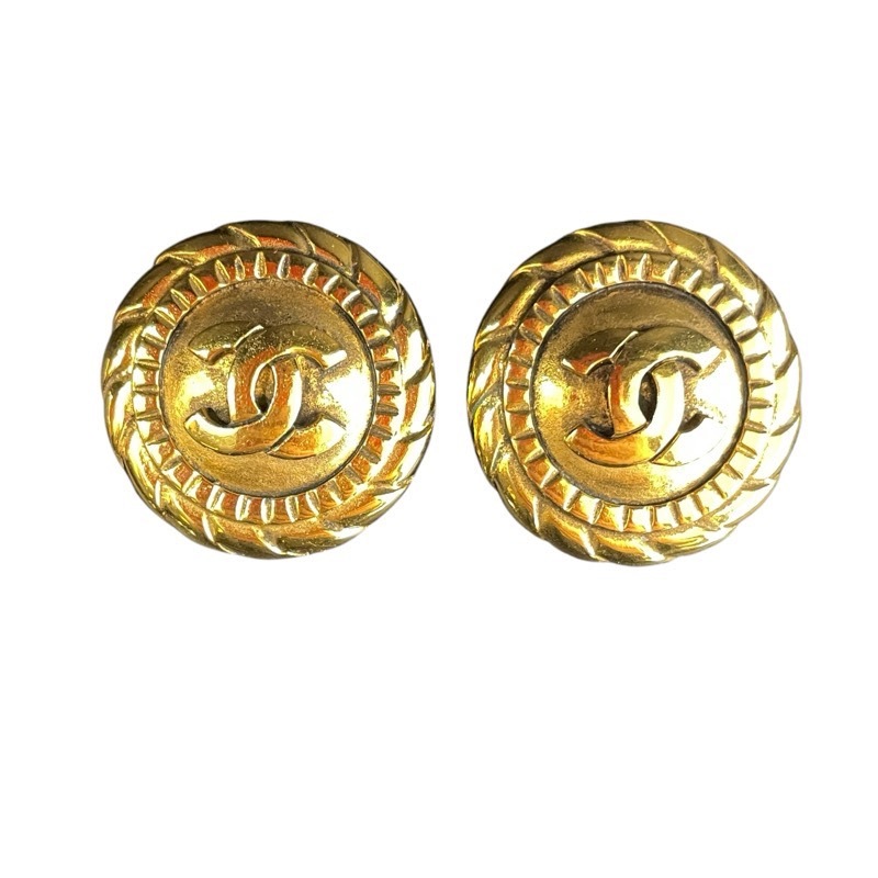 シャネル CHANEL ココマークイヤリング GP アクセサリー 中古