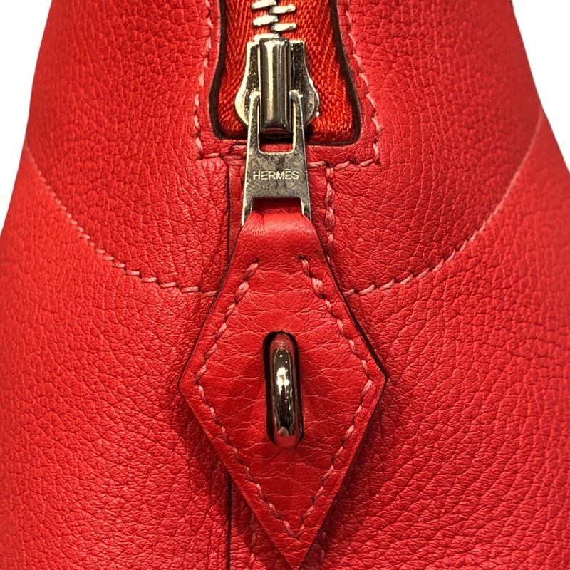 !_ Hermes HERMES Bolide 31 rouge pivo one ntoliyonkre man s ручная сумочка женский б/у 