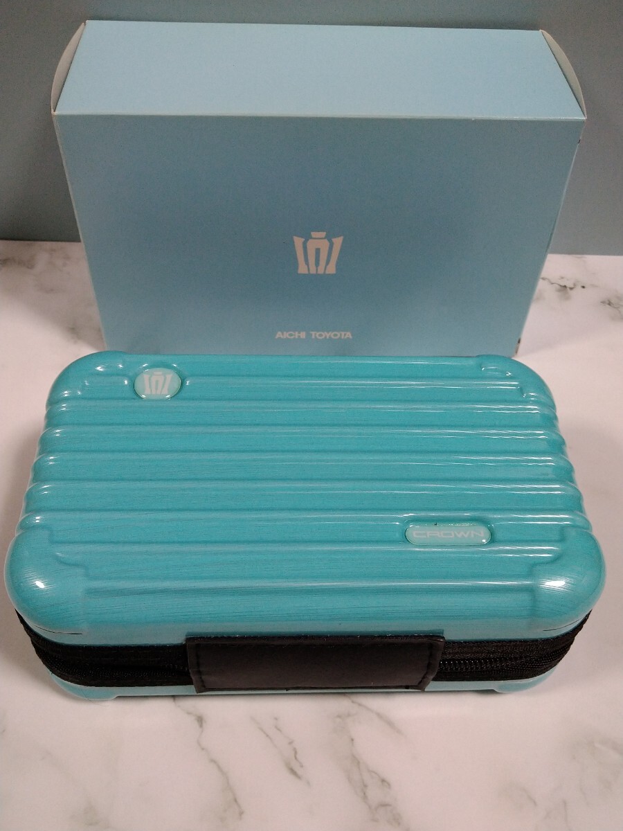  не использовался не продается Toyota Crown Logo чемодан type сумка Aichi Toyota оригинал TOYOTA CROWN новые товары бардачок место хранения 