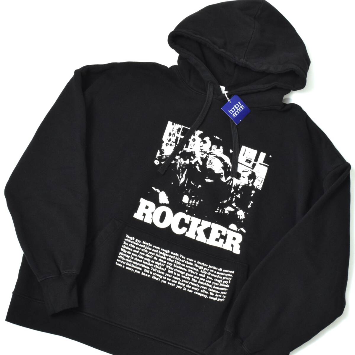 未使用 Richardson × HYSTERIC GLAMOUR リチャードソン ヒステリックグラマー パーカー L 黒 USA制 