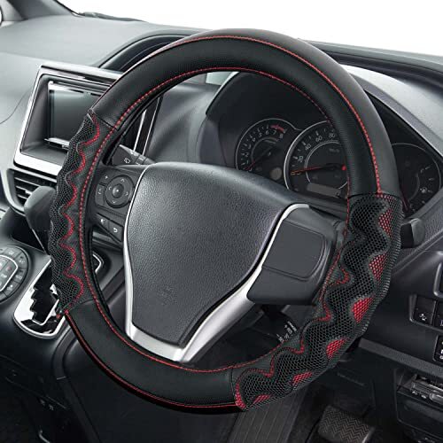 ボンフォーム(BONFORM) ハンドルカバー グリップメッシュ 新形状 M38-39cm レッド 6726-05RE 02)M_画像1