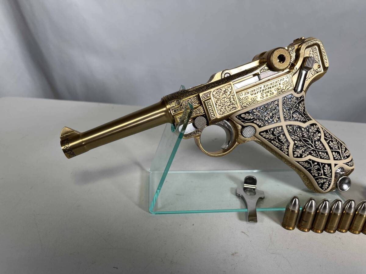 レア 東京マルイ ゲーリング ルガー ステンレスカラー カスタム