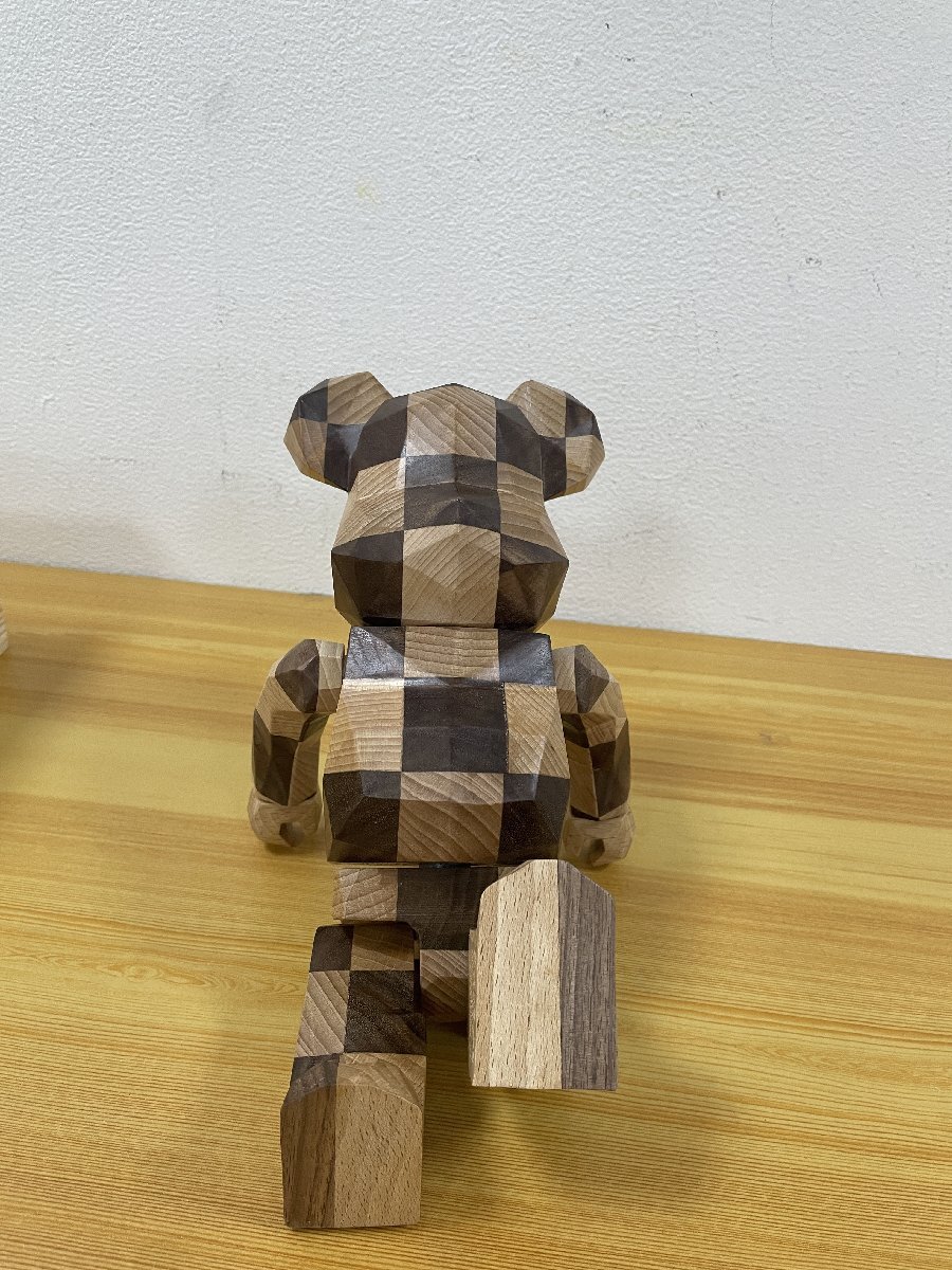 BE@RBRICK x カリモクx 400% by MEDICOM TOY ベアブリック