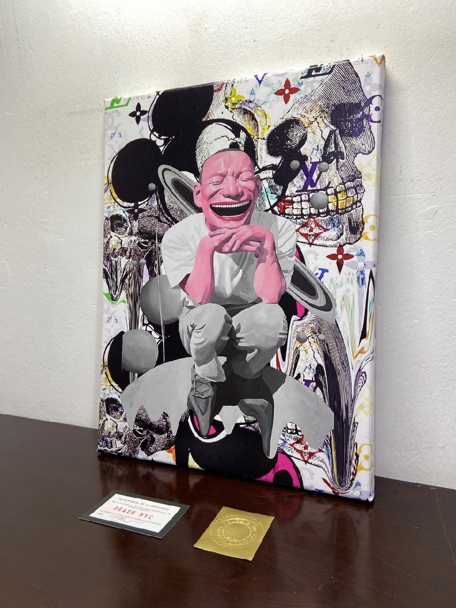 DEATH NYC 額付き 世界限定100枚 Rick and Morty リックと