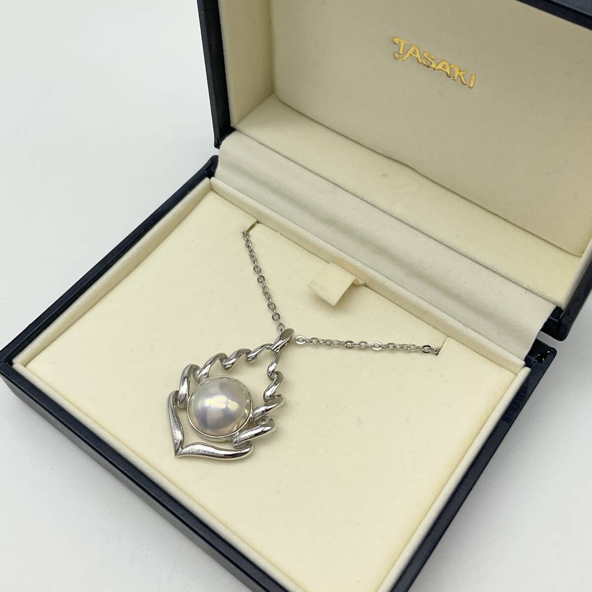 5547】田崎真珠 TASAKI PEARL タサキ マベパール ロング 5547】田崎真珠 TASAKI PEARL タサキ マベパール ロング