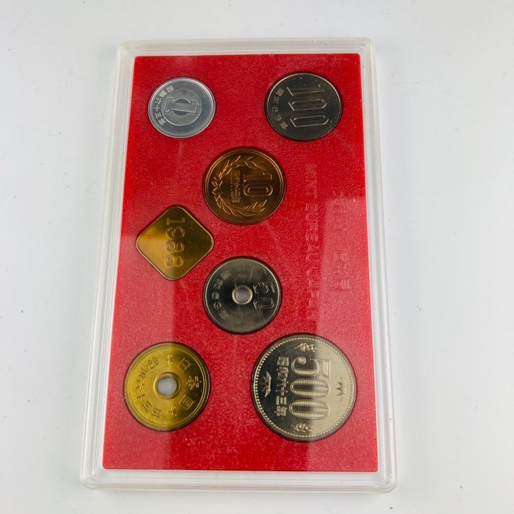 ① 1988年 昭和63年 通常 ミント 貨幣セット 額面666円 現状品