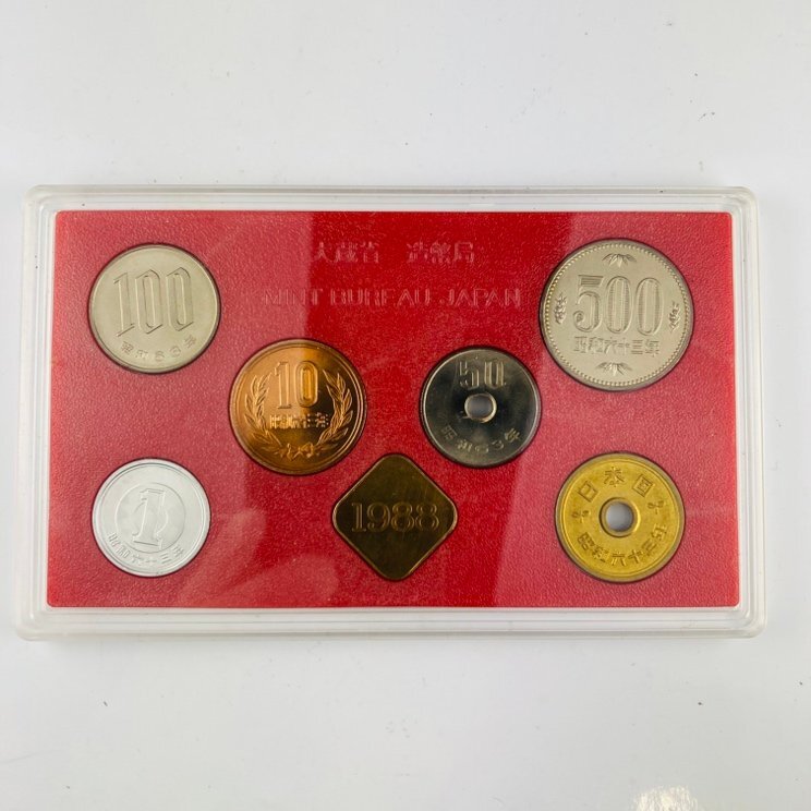 超安い ① 現状品 額面666円 貨幣セット ミント 通常 昭和63年 1988年 コレクション
