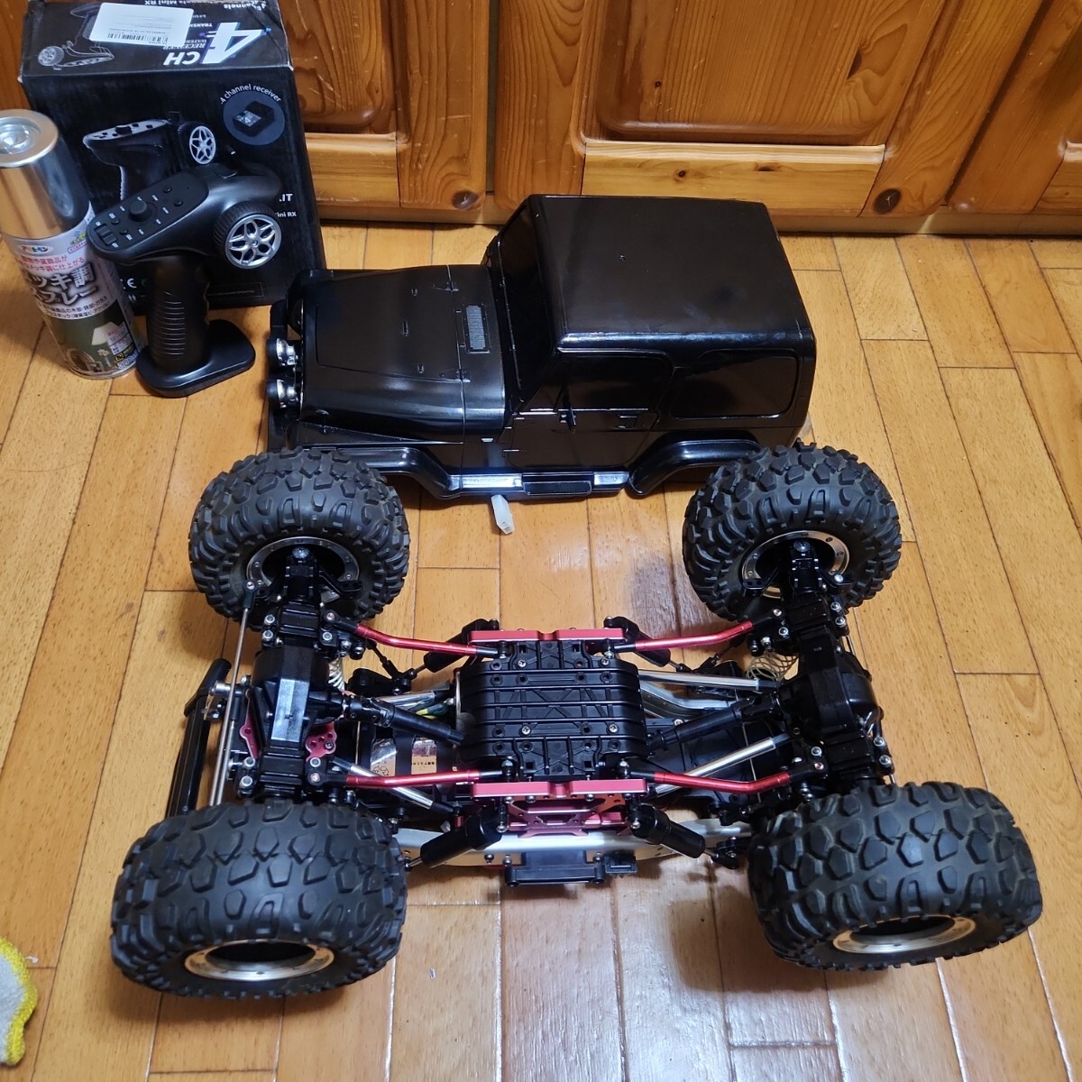 動画あり 即決《送料無料》タミヤ CR-01 フルセット ジープ