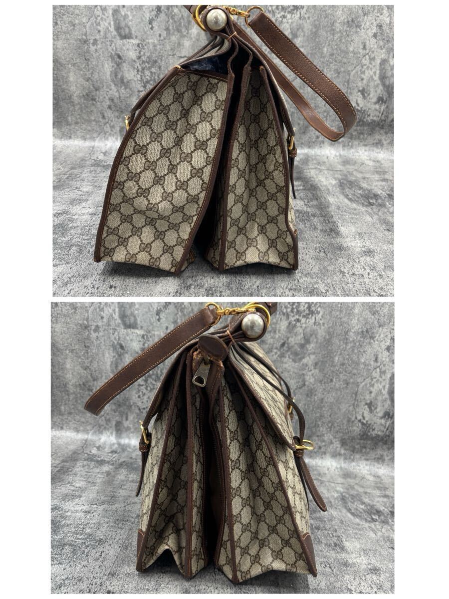 美品 GUCCI グッチ シェリーライン 2way メンズ ビジネス GG 美品 GUCCI グッチ シェリーライン 2way メンズ ビジネス GG