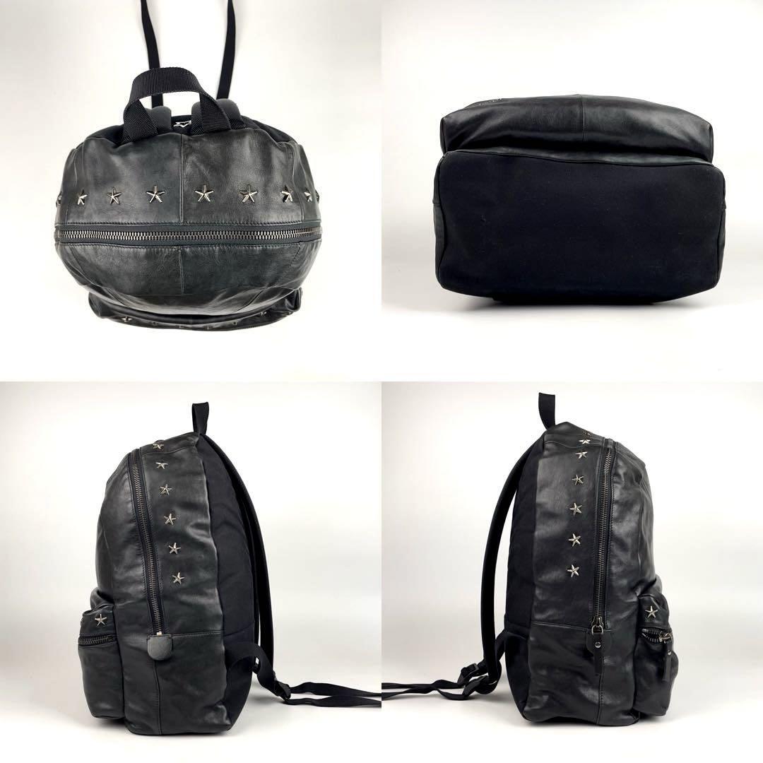 美品 JIMMY CHOO ジミーチュウ リュック リード スター スタッズ 美品 JIMMY CHOO ジミーチュウ リュック リード スター スタッズ