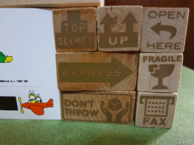 郵便 お手紙 宅配便 PostStamp★ミッフィー・ブルーナ&こどものかおetc★はんこ スタンプ 12個まとめて★美品_画像3