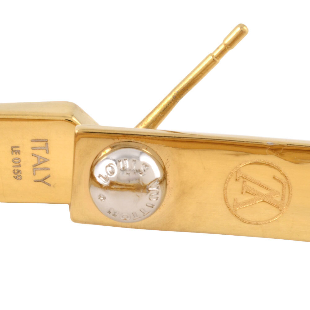 Louis Vuitton ナノグラム フープピアス ゴールド M00220 ルイヴィトン LOUIS VUITTON フープナノグラム ピアス M00220 GP