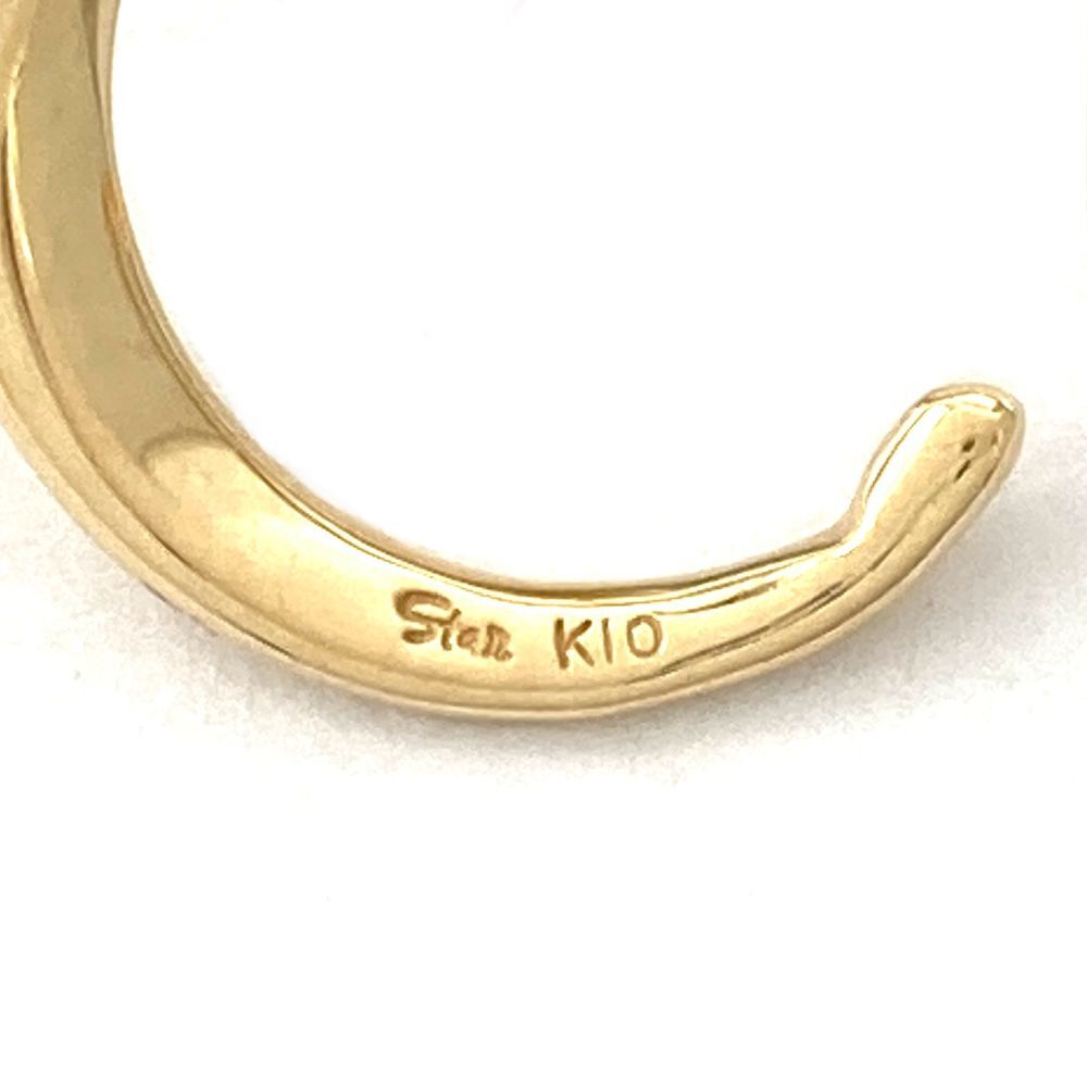 スタージュエリー STAR JEWELRY イヤーカフ イヤリング ブルートパーズ K10YG