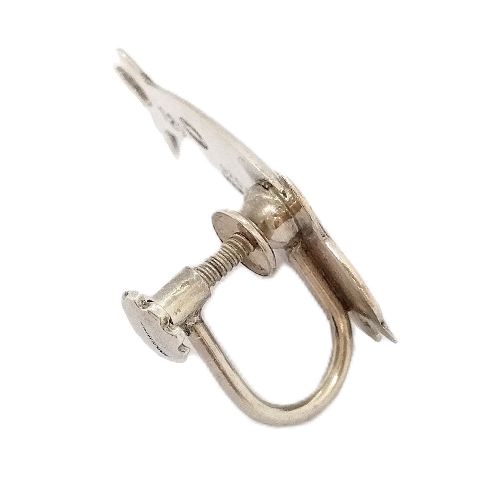  George Jensen Georg Jensen Dolphin узор серьги SV925 серебряный 129 дельфин винт spring тип Дания 