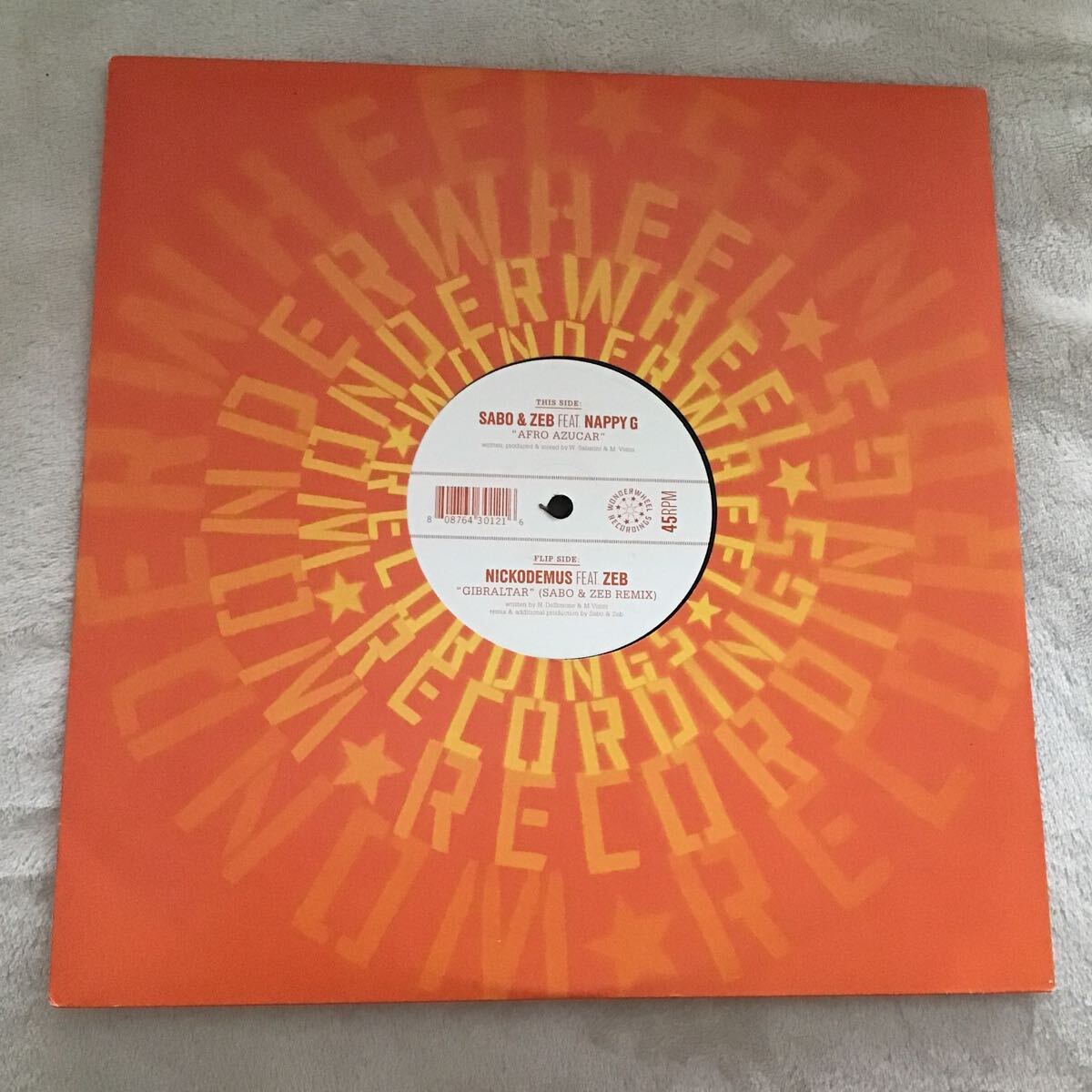 12 / Sabo & Zeb / Nickodemus Feat. Zeb ・Afro Azucar / Gibraltar_画像2