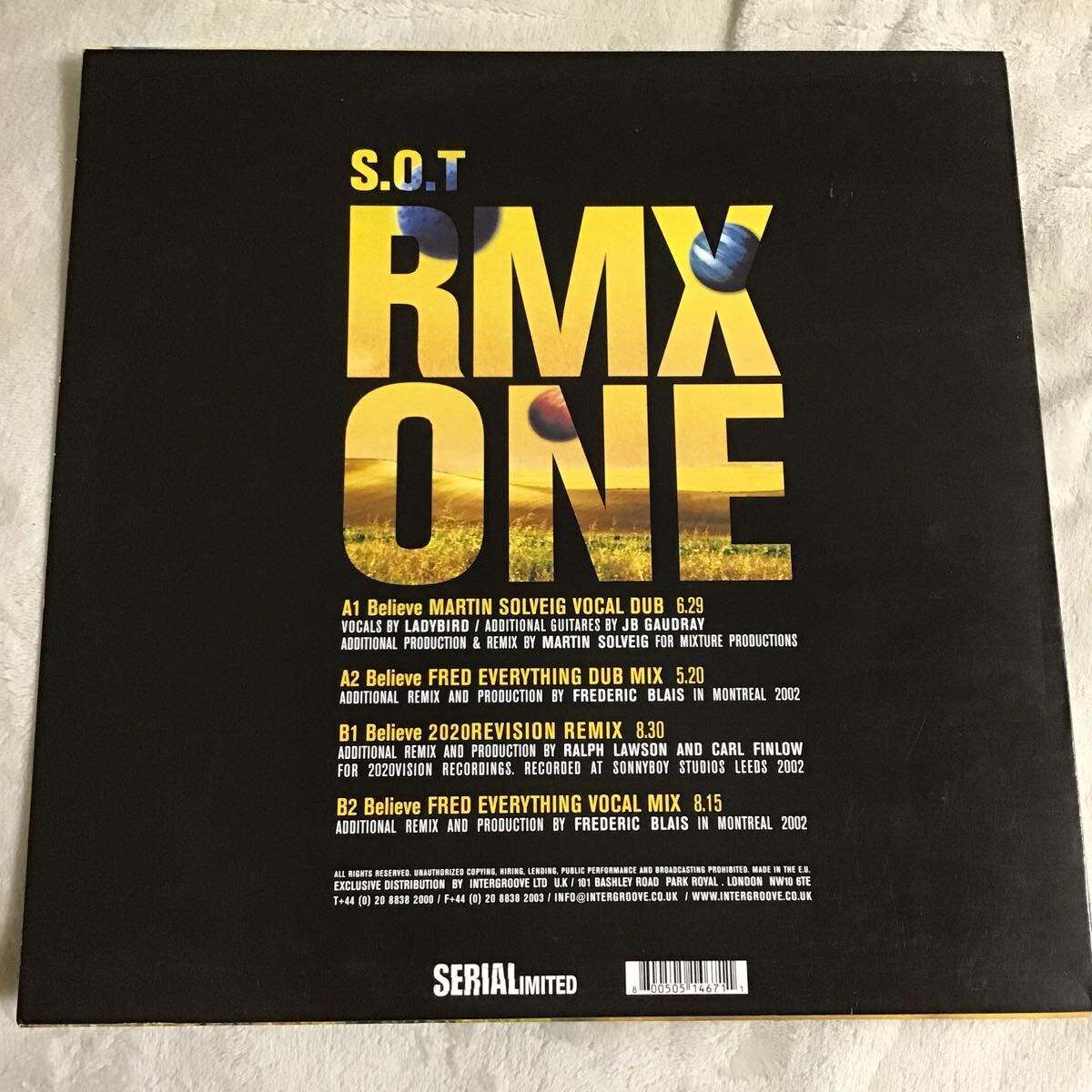 12/Soldiers Of Twilight / Believe Remixes Part One_画像2